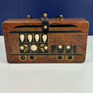 Enid Collins Box Purse 1960’s Cable Car‎
